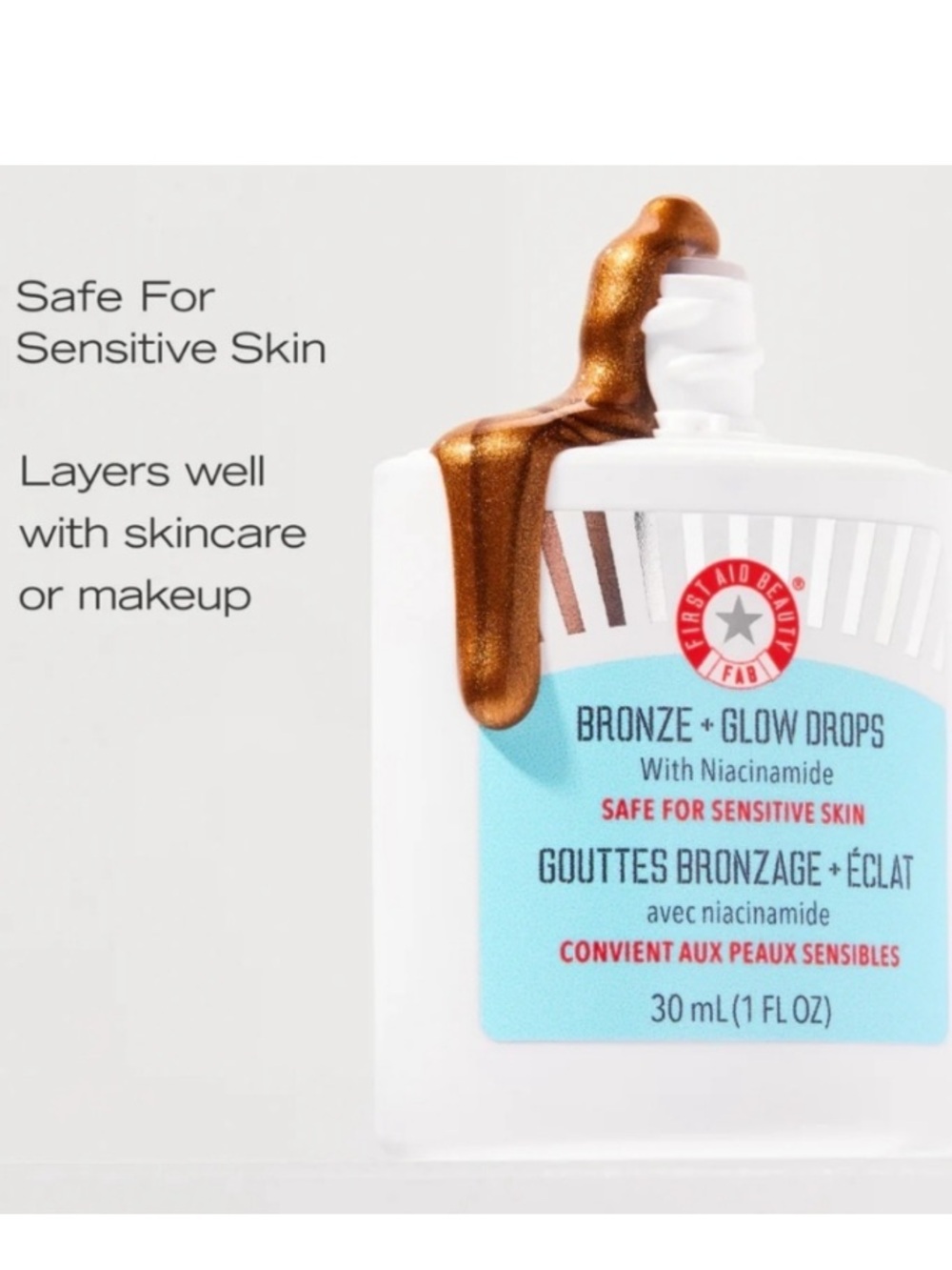 First Aid Beauty Bronze + Glow Drops - Picture 2 of 8